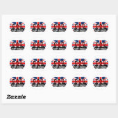 man raze union jack sticker (Vel)