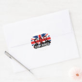man raze union jack sticker (Envelop)