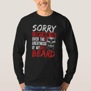 Man Retro Vintage Baard T-shirt