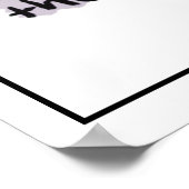 Man rijden realiseert zich dat hij vergeten auto i poster (Hoek)