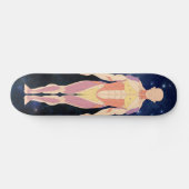 Man ruimte skateboard (Horizontaal)