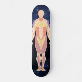 Man ruimte skateboard
