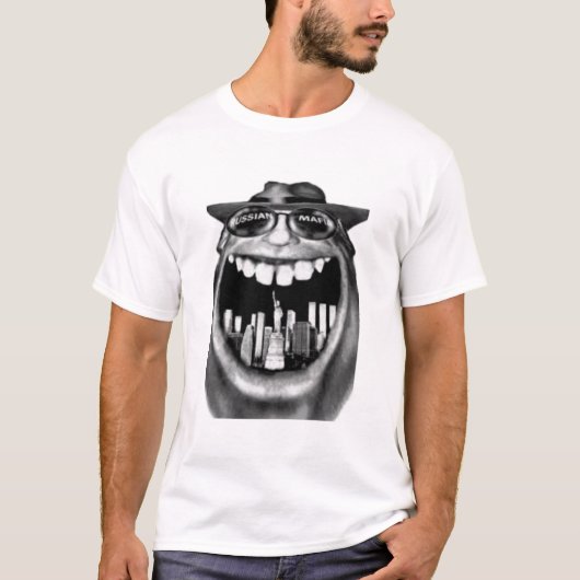 man , russische maffia t-shirt (Voorkant)