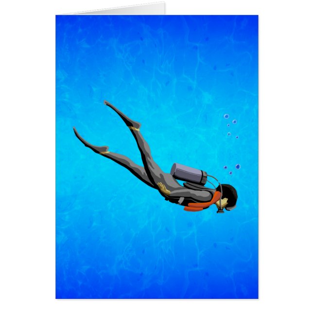 Man SCUBA Plongée (Devant)