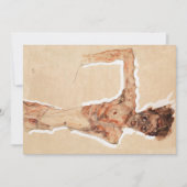 Man. Self-Portrait (1911) van Egon Schiele. Two-To Kaart (Voorkant)
