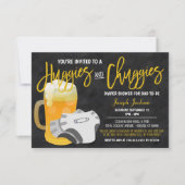 Man Shower Baby Uitnodiging (Voorkant)