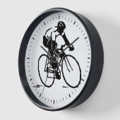 Man Silhouette Riding a Bike (Hoek)