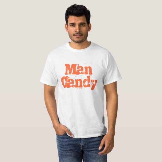 Man Snoep t-shirt (Voorkant volledig)