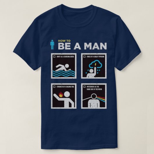 man t-shirt (Design voorkant)