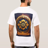 Man T-shirt crypto logo (Achterkant)