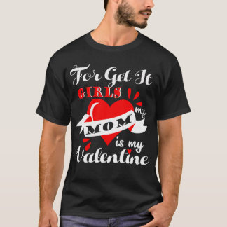 Man T-shirt met Valentijn Fun Sentence.