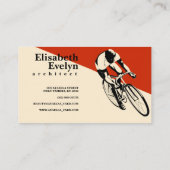 Man tegen racisme Bike Visitekaartje (Achterkant)