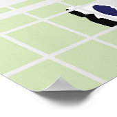 Man tennis 2 poster (Hoek)