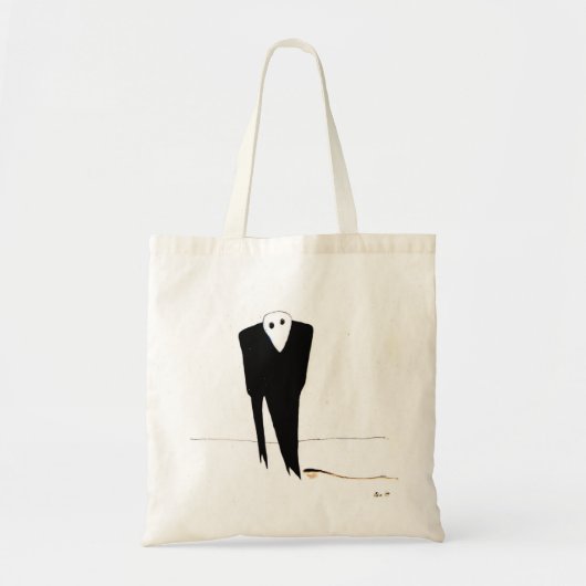 "Man" Tote Bag (Voorkant)