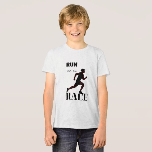 Man Tri-Blend Shirt (Voorkant volledig)