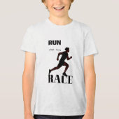 Man Tri-Blend Shirt (Voorkant)