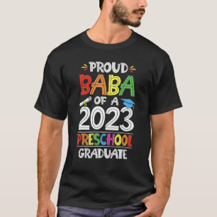 Man trots opa van een afgestudeerde kleuterschool t-shirt