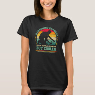 Man Tuinieren Vintage Tuinieren Opa Vader T-shirt