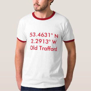 Man Utd - Coördinaten T-shirt
