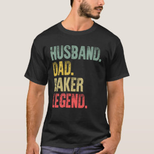man vader bakker legende retro t-shirt