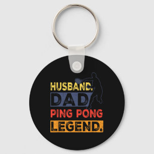 Man Vader Ping Pong Legend Tafeltennis Vaderdag Sleutelhanger