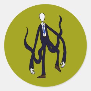 Man van de kredietverlener - Boek van Monsters Hal Ronde Sticker