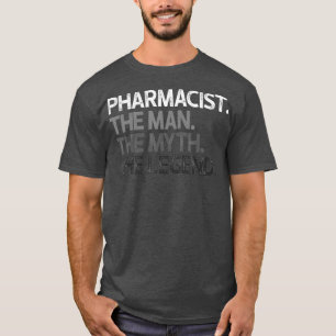 Man van de Mannen apotheker T-shirt