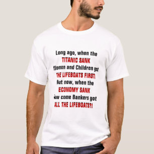 Man van de reddingsboten t-shirt