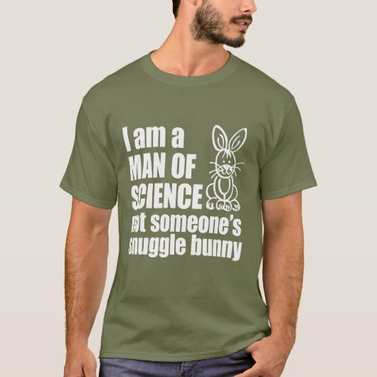 "Man van de wetenschap" T-shirt (Voorkant)