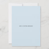 Man van Eer | Script Stijl Trouwkaart Kaart (Achterkant)