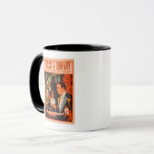 Man van forrest en bedrijf van vele mysteries Magi Mok (Voorkant links)