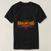 MAN van GOD Marine T-shirt (Design voorkant)