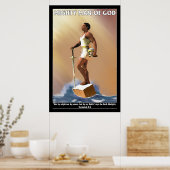 Man van God Poster (Keuken)