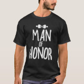 Man van het Man van het geachte Parlementslid T-shirt (Voorkant)