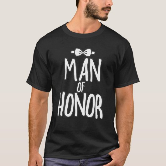 Man van het Man van het geachte Parlementslid T-shirt (Voorkant)