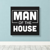 Man van het Parlement Canvas Afdruk (Insitu (Houten vloer))