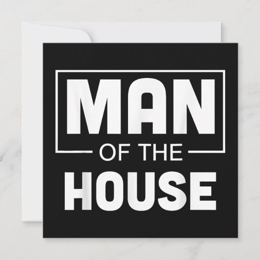 Man van het Parlement Kaart (Voorkant)