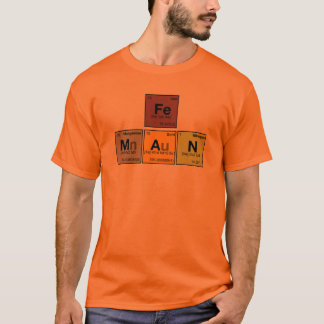 man van ijzer t-shirt