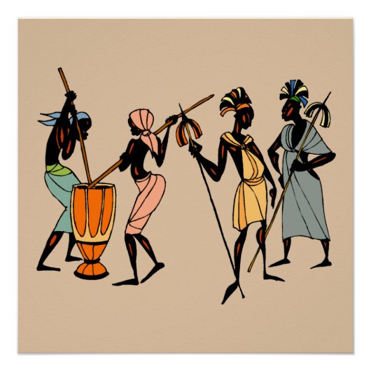 Man van Kenia Perfect Poster (Voorkant)