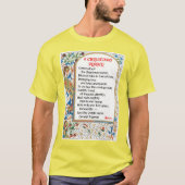 Man van kerstgerei (Donald Trump) T-shirt (Voorkant)