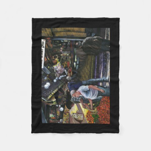 Man van Koophandel, Jeruzalem Fleece Deken (Voorkant)