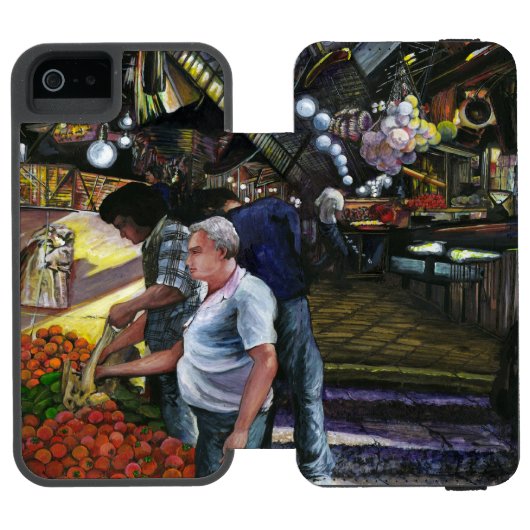 Man van Koophandel, Jeruzalem Incipio iPhone Portemonnee Hoesje (Agenda Open)