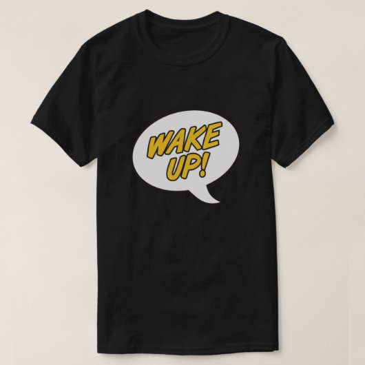 MAN VAN METHODE OPWAKEN T-SHIRT (Design voorkant)