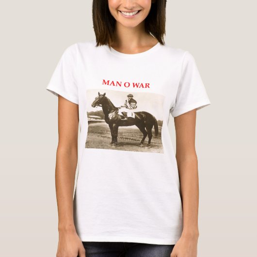 man van oorlog t-shirt (Voorkant)