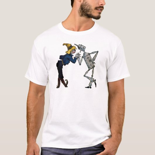 Man van pees en tin t-shirt (Voorkant)