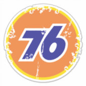 Man verenigde leuke football sticker (Voorkant)