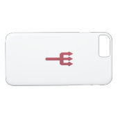 Man Verenigde minimalistische duivel Case-Mate iPhone Case (Achterkant (Horizontaal))