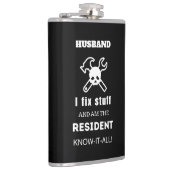 MAN Verjaardagscadeau Mannen Funny Unique DAD OPA Heupfles (Rechts)