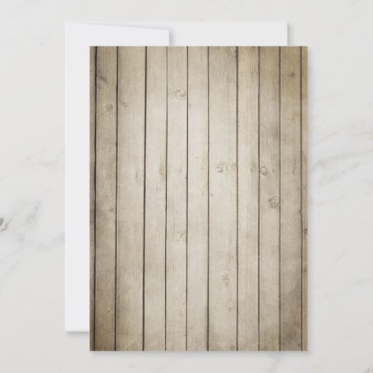 Man Verjaardagsuitnodiging Chalkboard Rustic Adult Kaart (Achterkant)