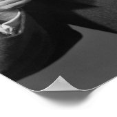 Man verlichting Sigarette Poster (Hoek)